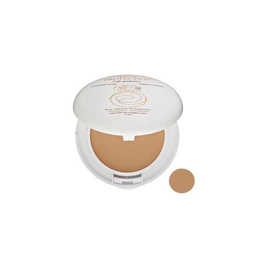 کرم پودر فشرده ضد آفتاب مینرال اون SPF50 رنگ عسلی تیره 10 گرم