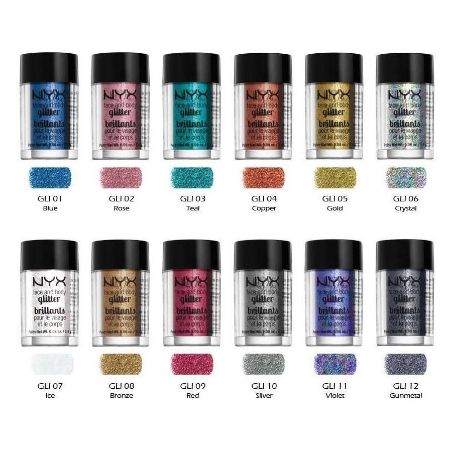 سایه پودری گلیتر نیکس