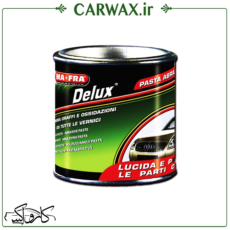 نمایش جزئیات برای پولیش زبر بدنه و شیشه خودرو مفرا 400 میلیMafra Delux تصویر پولیش زبر بدنه و شیشه خودرو مفرا 400 میلیMafra Delux