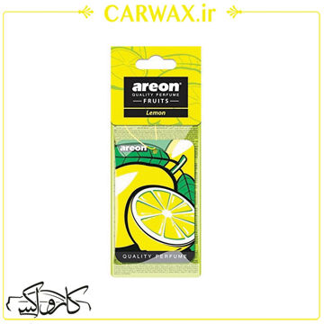 تصویر  خوشبو کننده خودرو کارتی لیمو آرئون مون Areon mon Fruits lemon