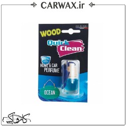 خوشبو کننده آویز چوبی کوئیک کلین Quick Clean Wood Ocean خوشبو کننده آویز چوبی کوئیک کلین Quick Clean Wood Ocean
