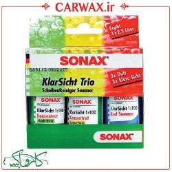 تصویر  پک شیشه شوی غلیظ 3 عددی سوناکس Sonax Clear Glass Pack