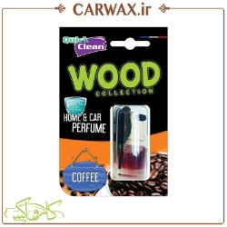 خوشبو کننده آویز چوبی کوئیک کلین  Quick Clean Wood Coffee