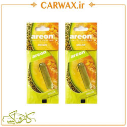 تصویر  خوشبو کننده خودرو قطره ای (مایع) ملون آرئون 2 عددی لیکوید Areon Liquid Melon