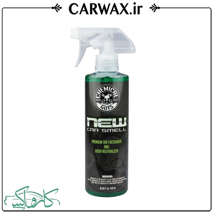 نمایش جزئیات برای اسپری تهویه هوای داخل خودرو Chemicalguys New Car Smell Scent Air Freshener تصویر اسپری تهویه هوای داخل خودرو Chemicalguys New Car Smell Scent Air Freshener