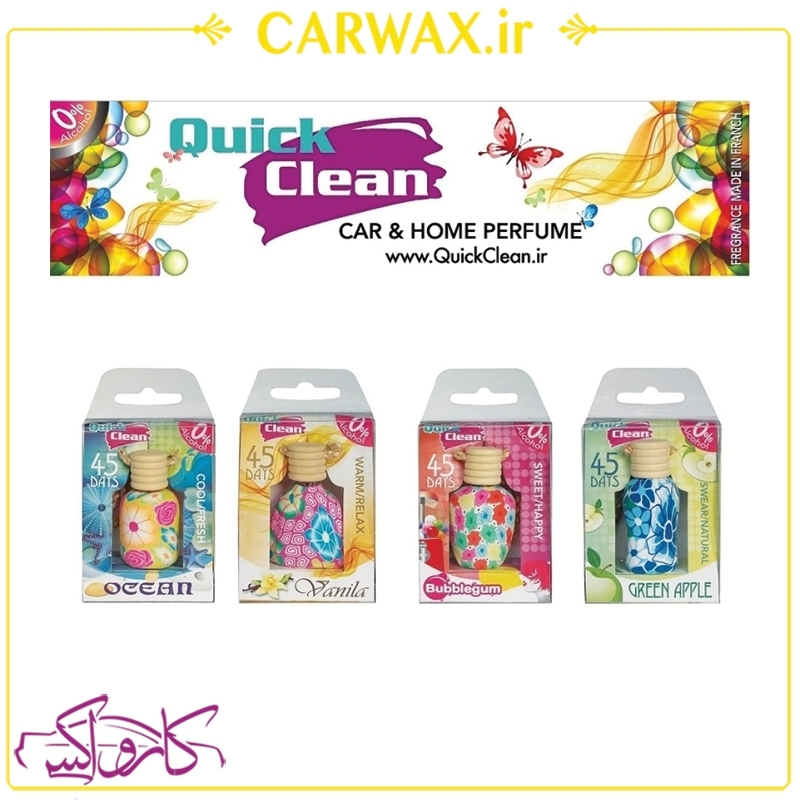 پکیج 4 عددی خوشبو کننده چوبی کوئیک کلین Color Mix پکیج 4 عددی خوشبو کننده چوبی کوئیک کلین Color Mix