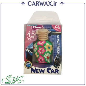 خوشبو کننده آویز رنگی کوئیک کلین Quick Clean New Car Color Mix خوشبو کننده آویز رنگی کوئیک کلین Quick Clean New Car Color Mix