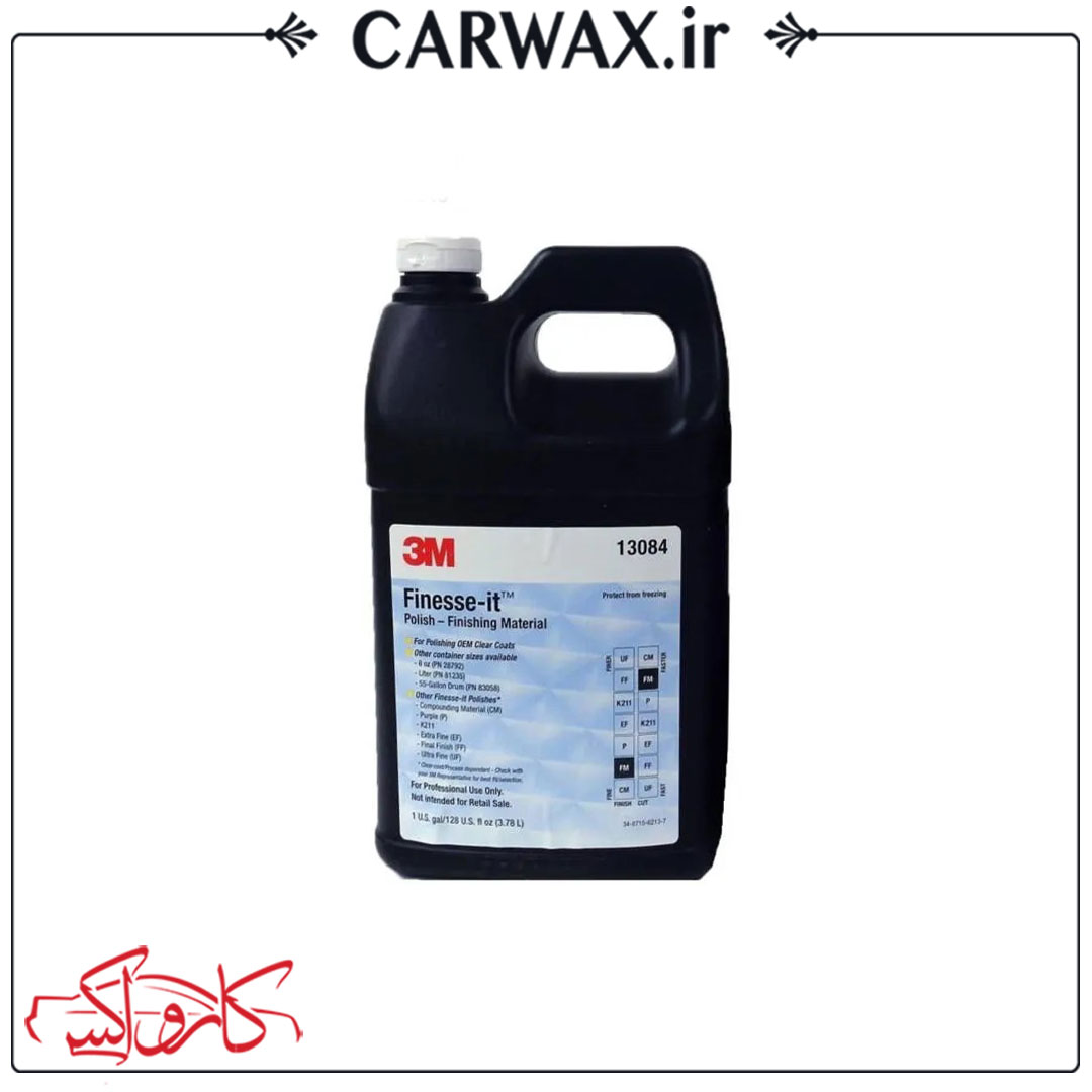 3M Finesse-it Polish-Finishing Material 4.5 L پولیش نرم 4.5 لیتری 13084 تری ام