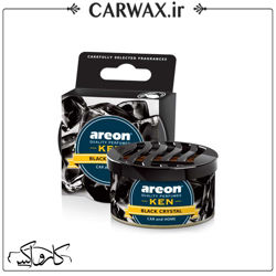 Areon Ken Black Crystal خوشبو کننده خودرو بلک کریستال آرئون مدل کن