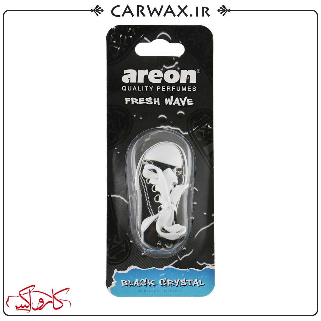 Areon Fresh Wave Black Crystal خوشبو کننده خودرو بلک کریستال آرئون فرش ویو