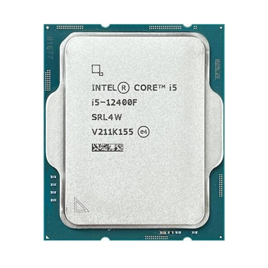 تصویر  پردازنده مرکزی اینتل مدل Core i5 12400F-Tray